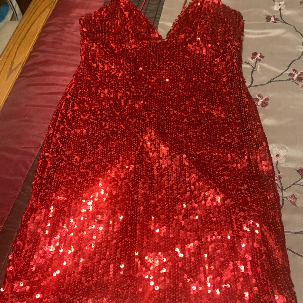 Sequin cocktail dress